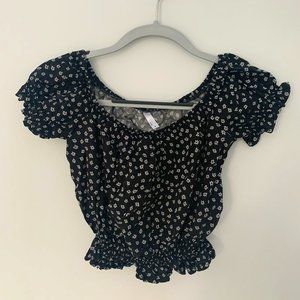 Flower Crop Top